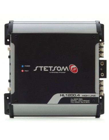 STETSOM HL1200.4 Amplifier 4 channel 1 ohm