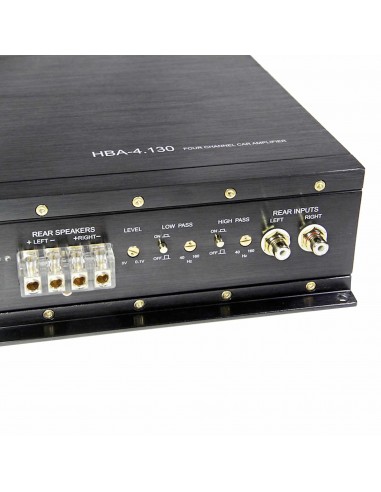 Black Hydra HBA 4.130 amplifier 4 channels class AB