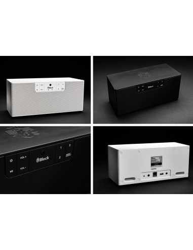 BLOCK AUDIO BLOCK B Multiroom-Networkspeaker White