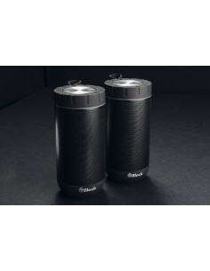 BLOCK AUDIO CONNECT:TWO Stereo Bluetooth Speaker Set Black 2