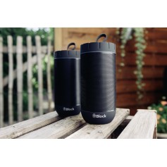 BLOCK AUDIO CONNECT:TWO Stereo Bluetooth Speaker Set Black