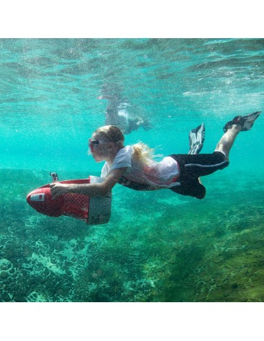 YAMAHA SCOOTER UNDERWATER Seal Red White