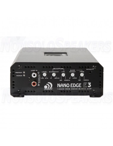 Massive Audio E3 – 2800w Mono Amplifier (Built-In OEM Line Converter)