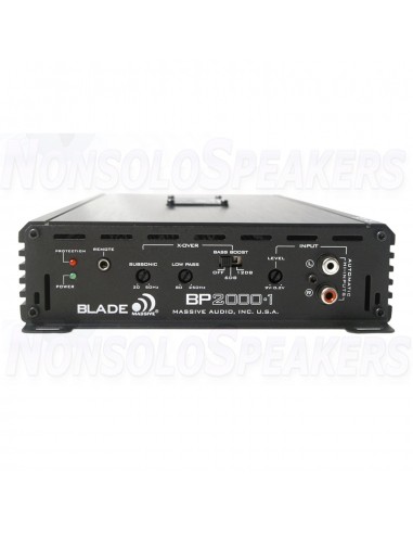 Massive Audio BP2000.1 – 2000W DIGITAL MONO AMPLIFIER WITH BUILT-IN OEM LINE CONVERTER