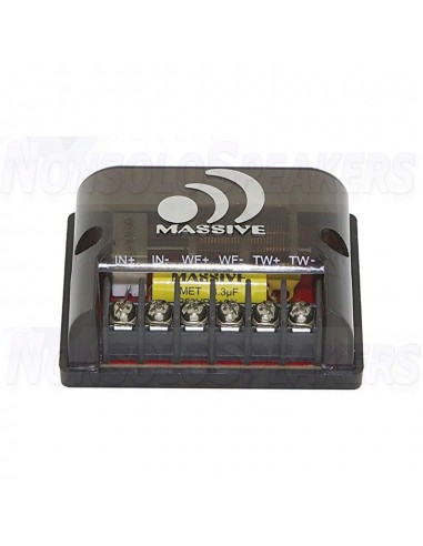 Massive Audio PK6S - 6.5" 2-Way 250 Watts RMS Component Kit Pro Audio Speakers