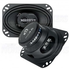 Massive Audio MX46 - 4"x6" 2-Way 40 Watts RMS Coaxial Speakers
