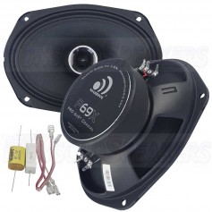 Massive Audio P69X - 6"x 9" 2-Way 140 Watts RMS Coaxial
