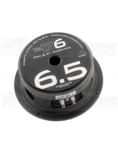 Massive Audio MB6 - 6.5" 150 Watt 4 Ohm Mid-Bass Speaker 1 piece