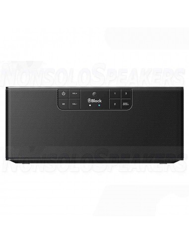 BLOCK AUDIO BLOCK B Multiroom-Networkspeaker Black