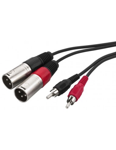 Monacor MCA-127P Audio connection cables