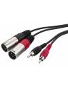 Monacor MCA-127P Audio connection cables