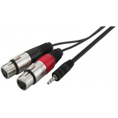 Monacor MCA-129J Audio adapter cables