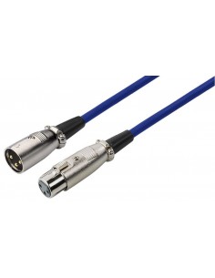 MONACOR MEC-1000/BL XLR cable line and microphone