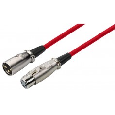 Monacor MEC-20/BL XLR cable line and microphone