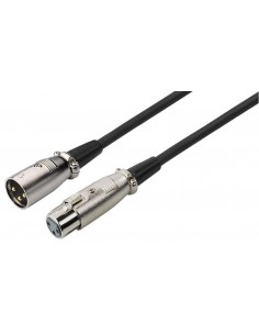 Monacor MEC-20/BL XLR cable line and microphone