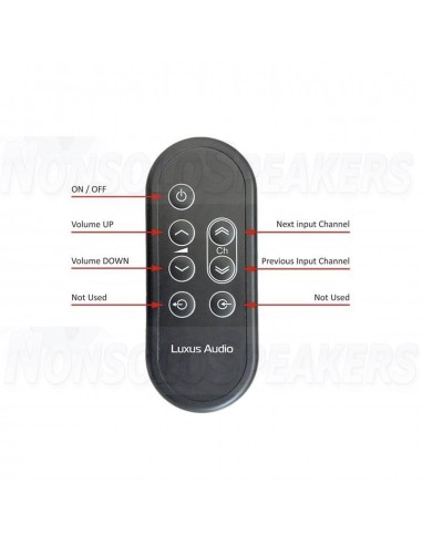 Rossini - Luxus Audio preamplifier with 4 inputs - Bluetooth - Remote control