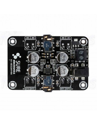 WONDOM AA-AB32261 - 2x150mW amplifier class AB for headphones - LM4881