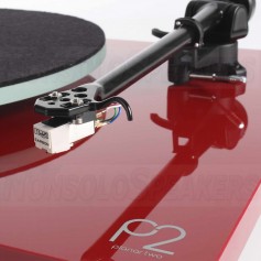 Rega Planar 2 turntable red with TA-Carbon incl.