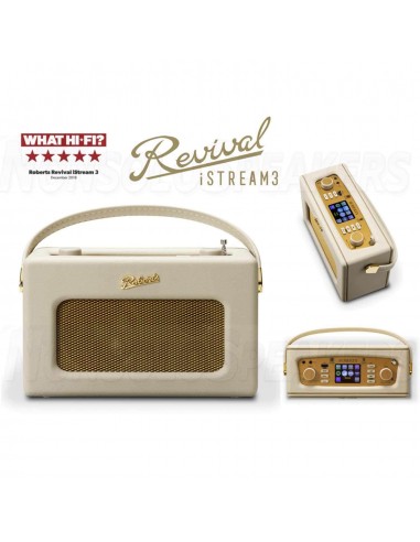 Roberts Radio Revival iStream 3 white DAB+ / UKW / WIFI