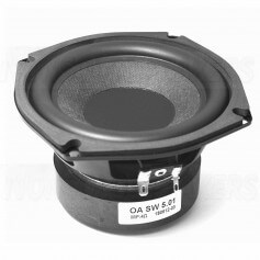Omnes Audio SW 5.01 subwoofer 13 cm