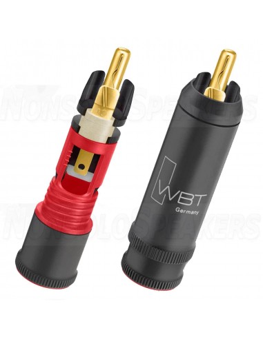WBT-0114 - Connettore RCA puro Rame -  Ø9mm