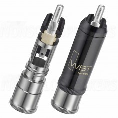 WBT-0152 AG - Pure RCA connector SILVER - Ø10.8mm