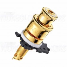 WBT-0702.01 - Pole Terminal 4mm -  Gold