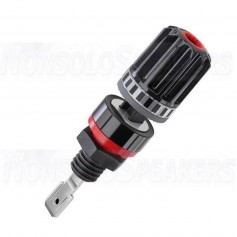 WBT-0708 AG - Silver Pole Terminal Pole -Ø17mm - Gold