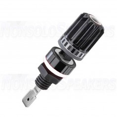 WBT-0708 AG - Silver Pole Terminal Pole -Ø17mm - Gold