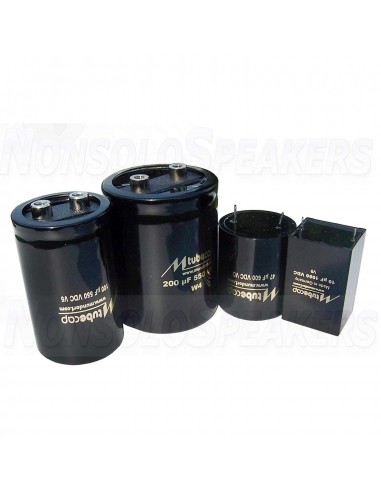 Mundorf TubeCap 100uF 550V 5% capacitor