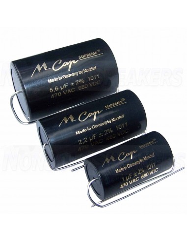 Mundorf Capacitor MCap Supreme 0.10uF 1400V 2% axial