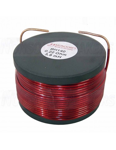 Mundorf BH140 1,0 to 4,7 mh 0,08 to 0,26 Ohm H Core Coil Varnished Ferrite