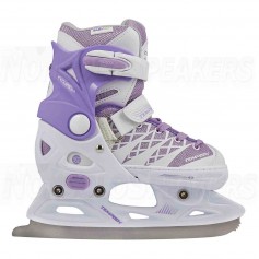 Tempish Clips Adjustable Kids Ice Skates Purple