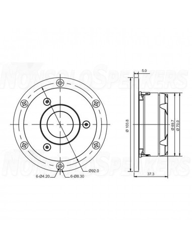 SB ACOUSTICS Satori TW29R - Tweeter 29mm
