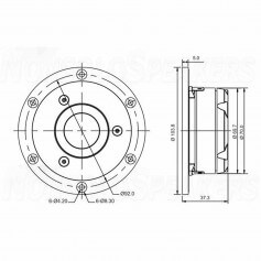 SB ACOUSTICS Satori TW29R - Tweeter 29mm
