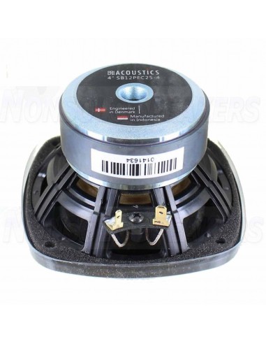 SB ACOUSTICS SB12PFC25-4 - 4" Midwoofer