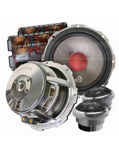 Massive Audio Carbon 6 kit 2 way 165mm