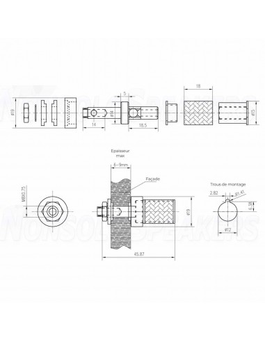 VIBORG BP604 -Connector for Speakers Pure Copper (pair)