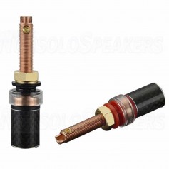 VIBORG BP614 - Pure Copper Speaker connector 45mm (pair)