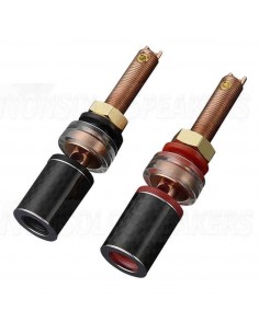 VIBORG BP614 - Pure Copper Speaker connector 45mm (pair)