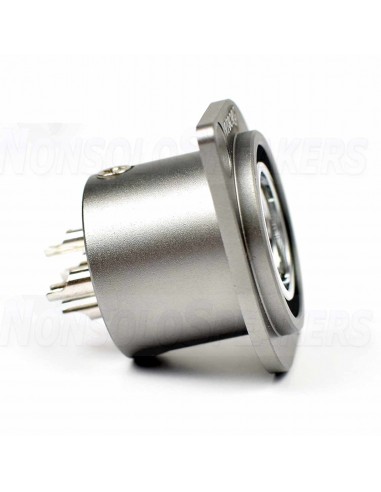 VIBORG CF201 (G) Female 3 Poles XLR Socket Silver