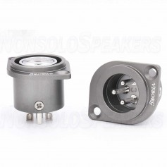 VIBORG CM201 (G) Male 3 Poles XLR Socket Gold
