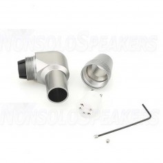 VIBORG LP106R - DIN 90 ° Pentapolar Female Rhodium Plated