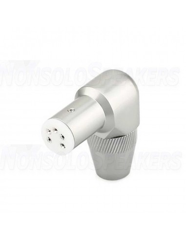 VIBORG LP106R - DIN 90 ° Pentapolar Female Rhodium Plated