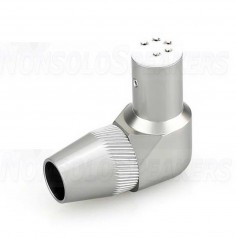 VIBORG LP106R - DIN 90 ° Pentapolar Female Rhodium Plated