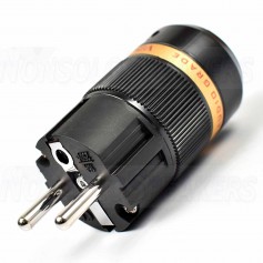 VIBORG VE501S - Schuko  6-19mm SILVER power connector