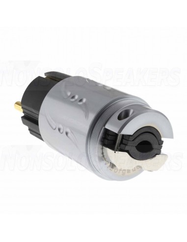 VE502 - Schuko Viborg 16A / 250V connector Aluminum Pure copper