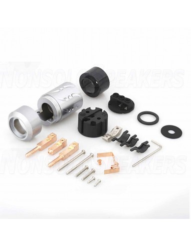 VE502 - Schuko Viborg 16A / 250V connector Aluminum Pure copper