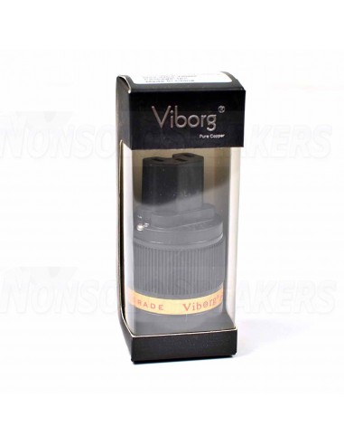 Viborg  VF501G - connector IEC 6-19mm - gold 24K