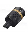 Viborg VF508r 6-19mm  Connector IEC C8 pure copper rhodium